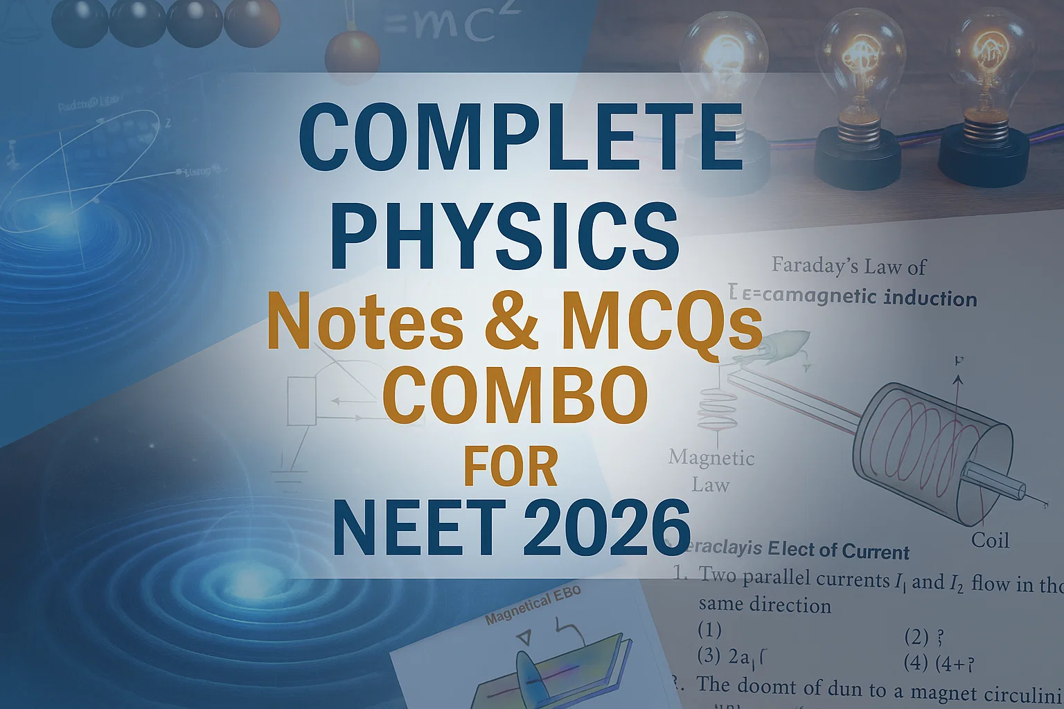Physics Complete Notes & MCQs Combo